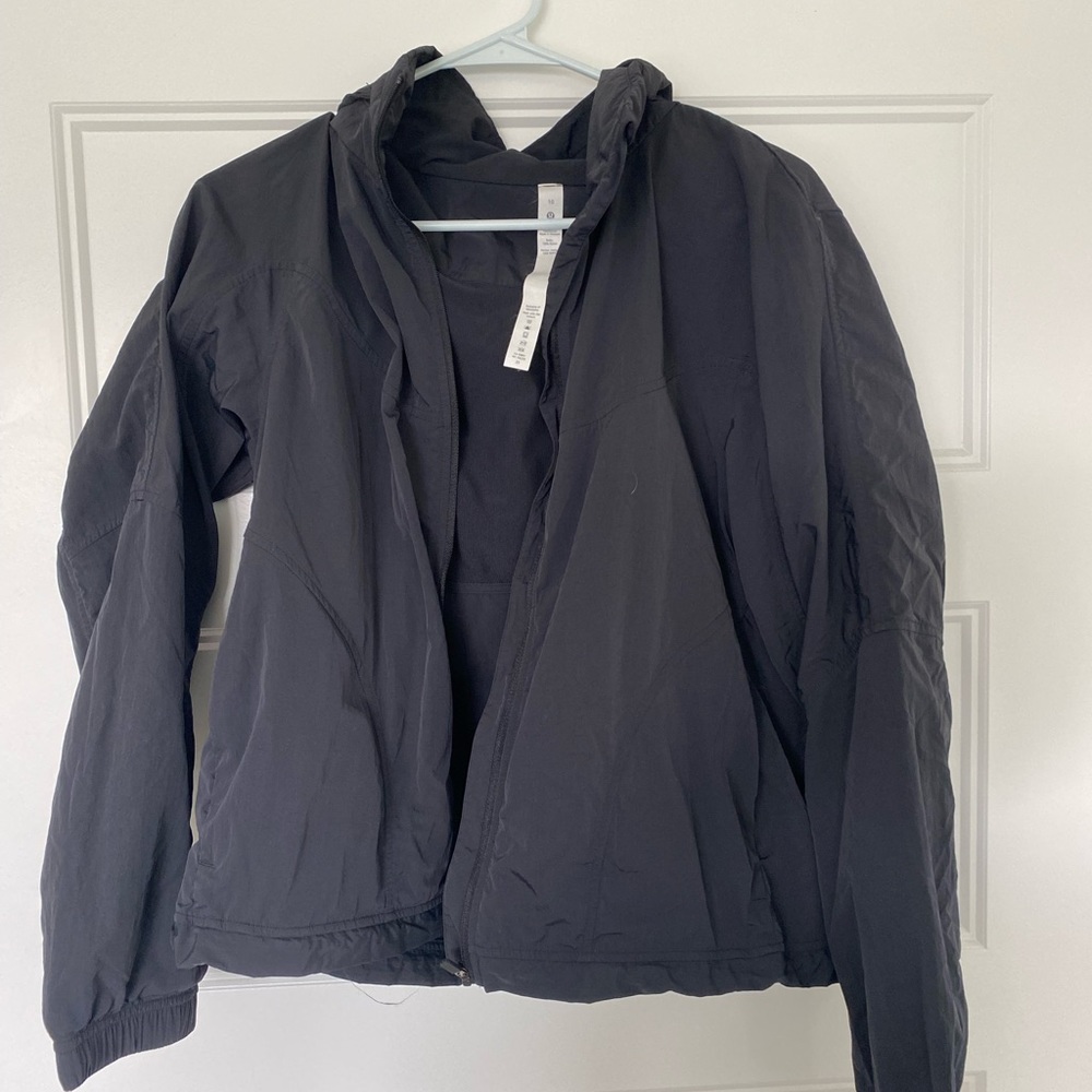 Lululemon Black Windbreaker